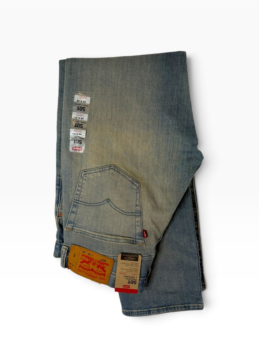 Levi's Men's Light Blue Straight Jeans